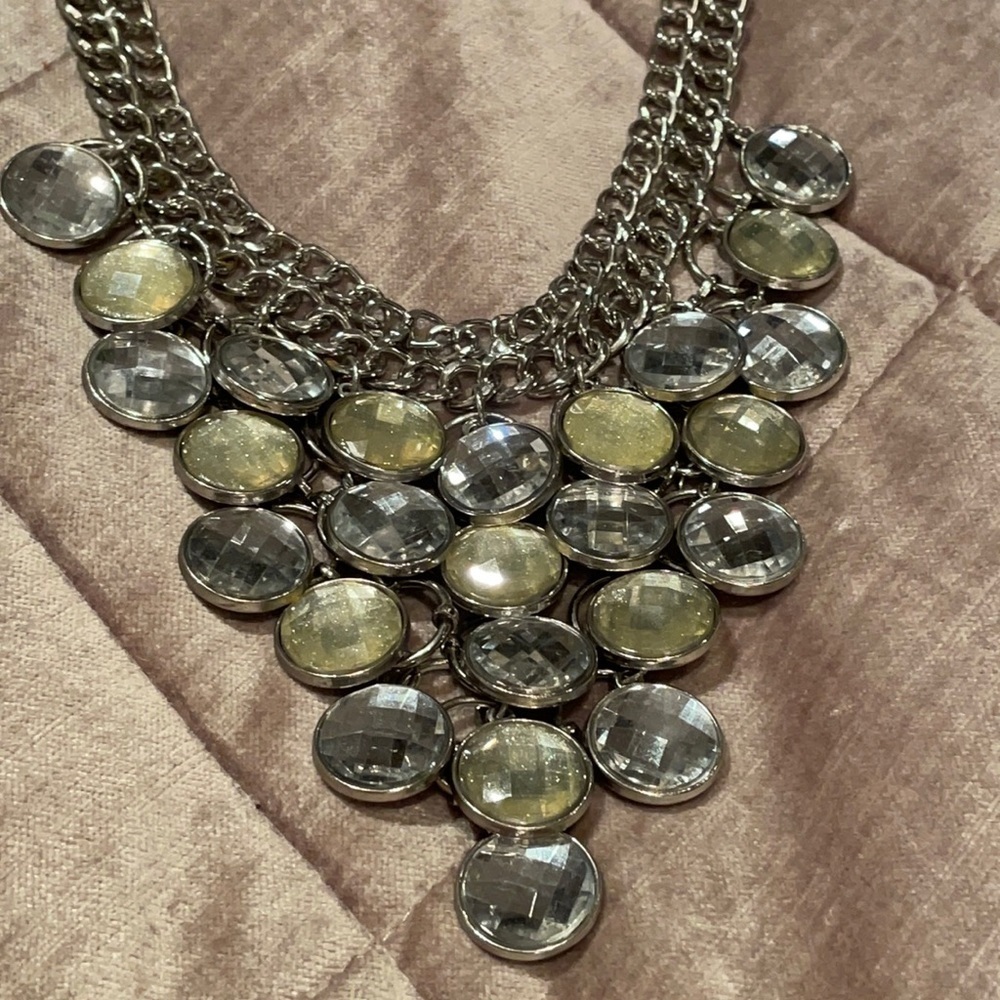 Flapper Style Statement Necklace By Charming Char… - image 2
